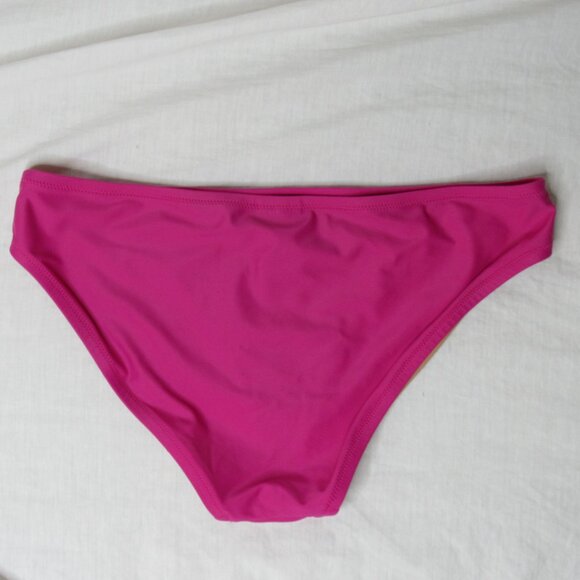 J. Crew Pink Mid Rise Lined Bikini Bottom Women's S Small - Picture 8 of 10